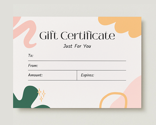 Gift Certificates